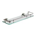 Ginger 18" Gallery Rail Shelf in Polished Nickel 1135T-18/PN